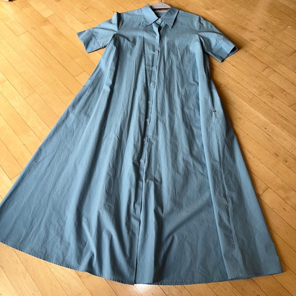 otto'd âme French blue shirt dress, 6, G1211 - Picture 3 of 6